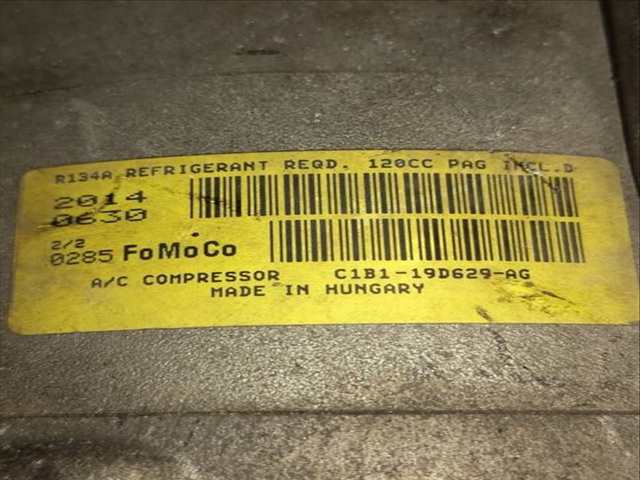 Compresor Aire Acondicionado Ford B Max 1.0 ECOBOOST JK)