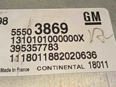 Foto 4ª: Centralita Motor ECU Opel Astra 1.6 CDTI DPF 110CV 81KW [B16DTE] (2018)