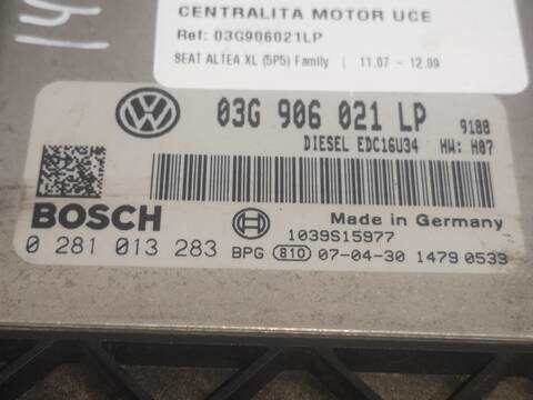 Centralita Motor ECU Seat Altea BKD