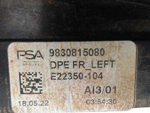 Foto 2ª: Elevalunas Eléctrico Delantero Izquierdo Peugeot 308 PURETECH 110 FPHNPL) (2021)