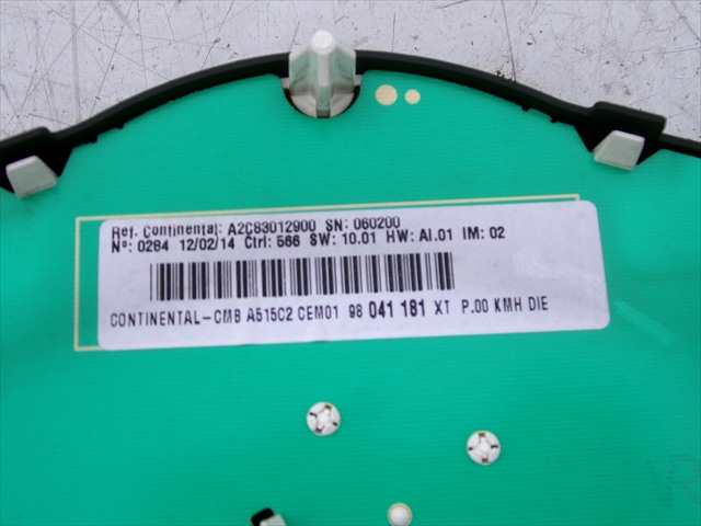 Foto 3ª: Cuadro de Instrumentos Citroen C3 1.4 HDI 2013-2016 [8H01] (2014)