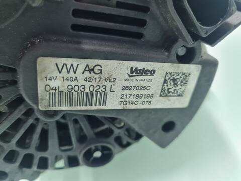 Foto 2ª: Alternador Volkswagen Golf ADVANCE 116CV 85KW [DDYA] (2018)