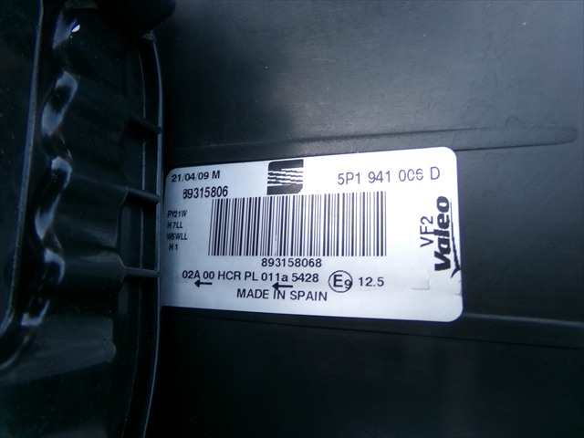 Foto 4ª: Faro Derecho Seat Leon 2.0 TDI SERIE 2,2005-2013 [BKD] (2006)