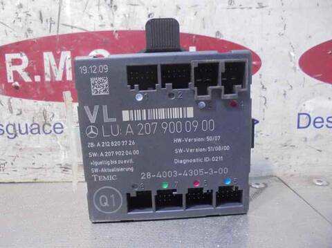 Centralita Motor ECU Mercedes Clase E 180 350 CGI C207 2010 COUPE 292CV 215KW