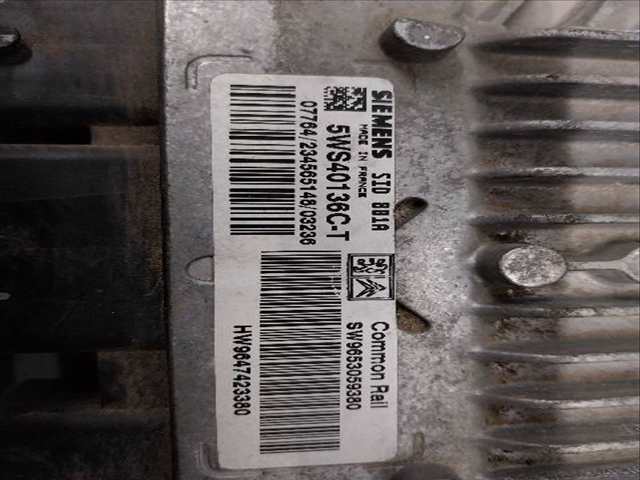 Foto 2ª: Centralita Motor ECU Citroen Berlingo 2.0 D (2003)