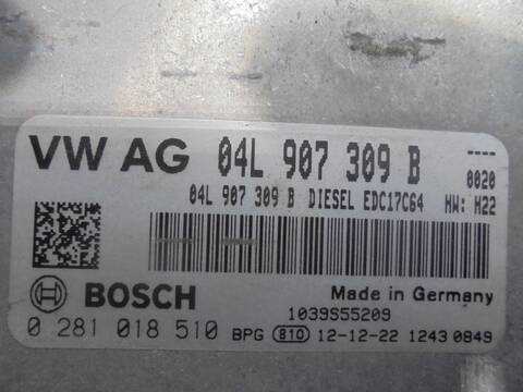 Foto 4ª: Centralita Motor ECU Seat Leon I-TECH 105CV 77KW [CLH] (2013)