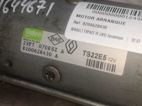 Motor de Arranque Renault Espace M9R740