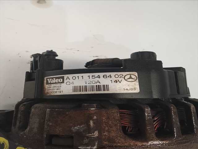 Foto 2ª: Alternador Mercedes Clase GLK 320 3.2 GASOLINA 2830CHM [H112935] (2003)