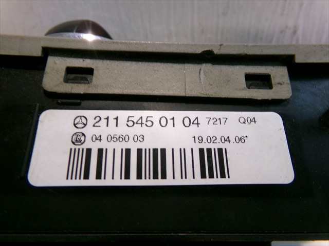 Foto 4ª: Mando Luces Mercedes Clase E 270 2.7 CDI W211,2002-2009 [647961] (2004)