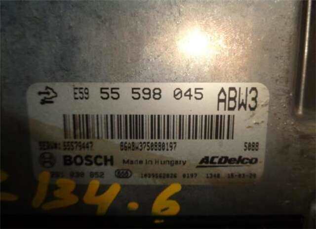 Foto 2ª: Centralita Motor ECU Opel Astra 2.0 COSMO [2.0 LTR. - 118 KW 16V CDTI] [A20DTH]
