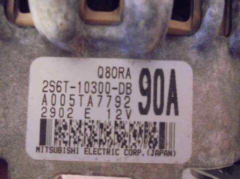 Foto 4ª: Alternador Ford Fiesta 1.6 16V CAT BERLINA 103CV 76KW (1999)
