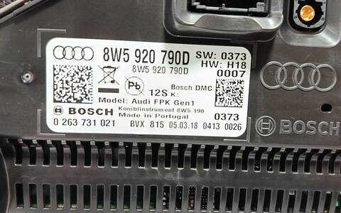 Foto 3ª: Cuadro de Instrumentos Audi A4 ADVANCED EDITION QUATTRO 272CV [CRTC] (2015)