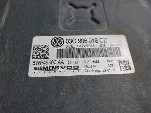 Foto 3ª: Centralita Motor ECU Volkswagen Passat 2.0 TDI BERLINA 140CV 103KW [BKP] (2006)