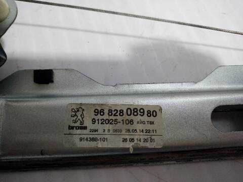 Foto 2ª: Elevalunas Eléctrico Delantero Izquierdo Peugeot 3008 STYLE 114CV (2009)