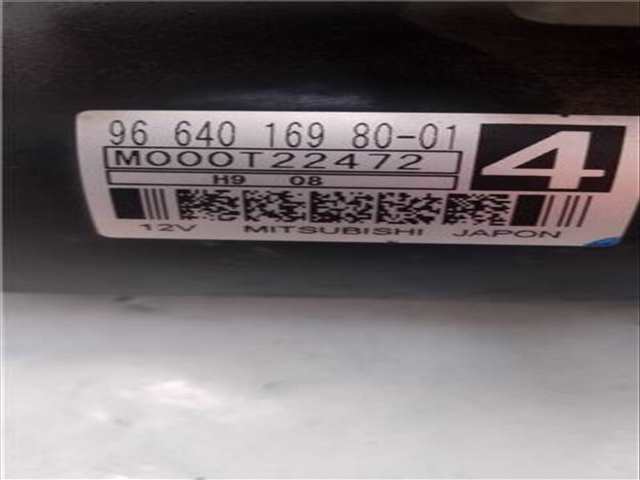 Foto 2ª: Motor de Arranque Citroen C4 1.6 EXCLUSIVE [1 6 LTR. - 80 KW 16V HDI FAP] PICASSO 109CV