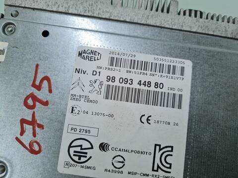 Foto 3ª: Sistema GPS Citroen C4 EXCLUSIVE PICASSO 150CV 110KW [AH01] (2014)
