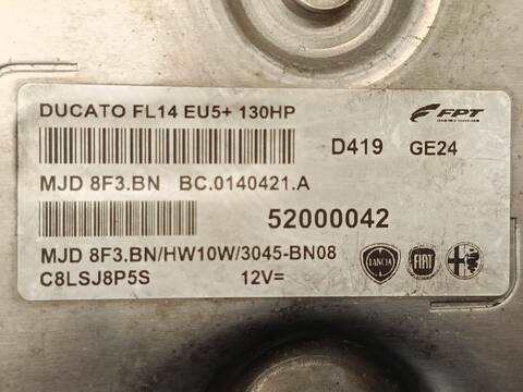 Foto 4ª: Centralita Motor ECU Fiat Ducato 130 MULTIJET 2 3 D 131CV 96KW FURGONETA [F1AE3481D] (2016)
