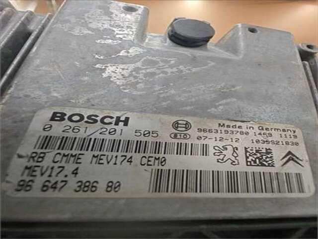 Foto 2ª: Centralita Motor ECU Peugeot 207 1.4 SPORT [1.4 LTR. - 70 KW 16V VTI] [8FS / EP3]