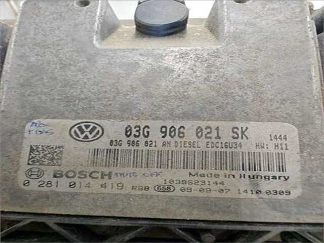 Foto 3ª: Centralita Motor ECU Seat Altea 1.9 ERENCE [1.9 LTR. - 77 KW TDI] [BXE]