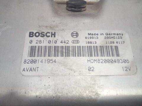 Foto 3ª: Centralita Motor ECU Renault Scenic 1.9 DTI RT 98CV 72KW JA..) [F9Q731] (2001)