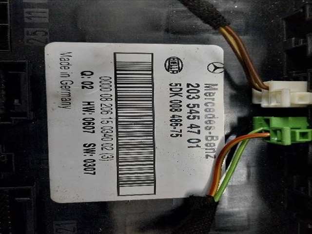 Foto 2ª: Caja Reles Fusibles Mercedes Clase C 220 2.1 D [D-611692] (2007)