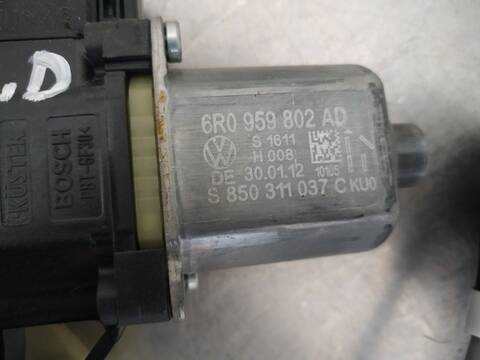 Foto 3ª: Elevalunas Eléctrico Delantero Derecho Volkswagen Polo ADVANCE 90CV 66KW [CAY] (2012)