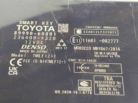 Foto 3ª: Centralita Motor ECU Toyota Land Cruiser GX [1GDFTV] (2010)