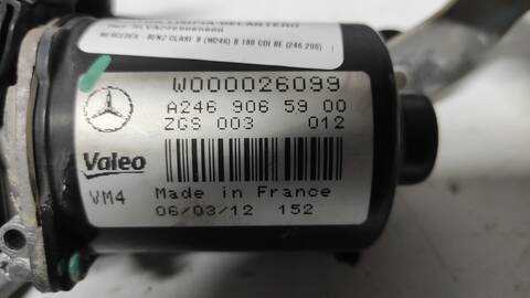 Foto 1ª: Motor Limpia Delantero Mercedes Clase B 150 651901 (2012)