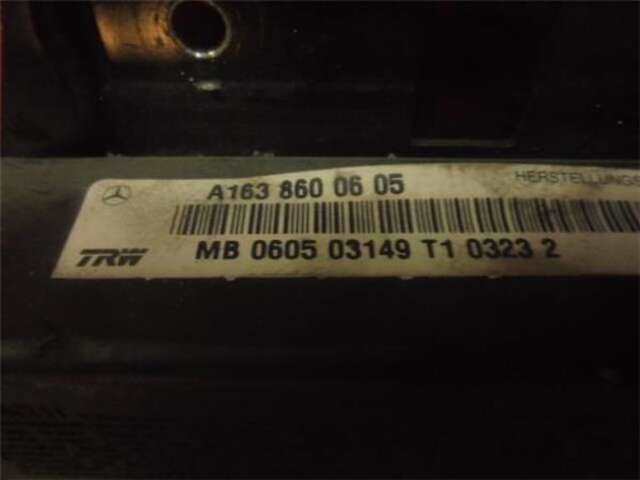 Foto 2ª: Airbag Lateral Delantero Izquierdo Mercedes Clase ML 230 2.7 270 CDI (163.113) [2.7 LTR. - 120 KW CDI 20V CAT] [OM 612.963]