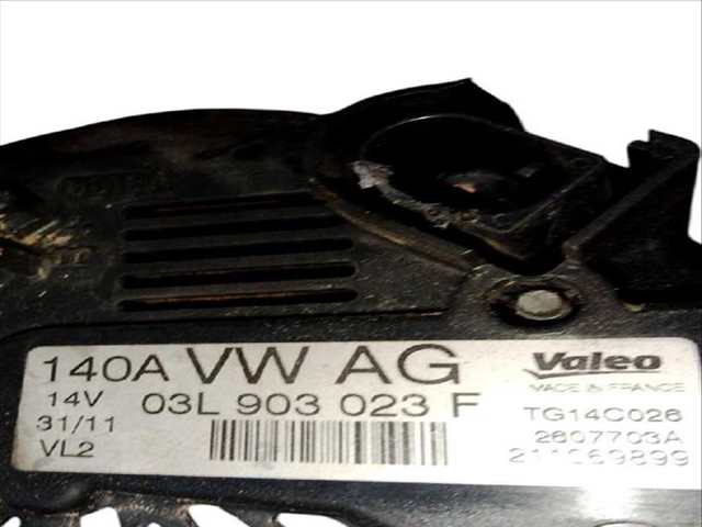 Foto 3ª: Alternador Volkswagen Golf 2.0 TDI (2008)