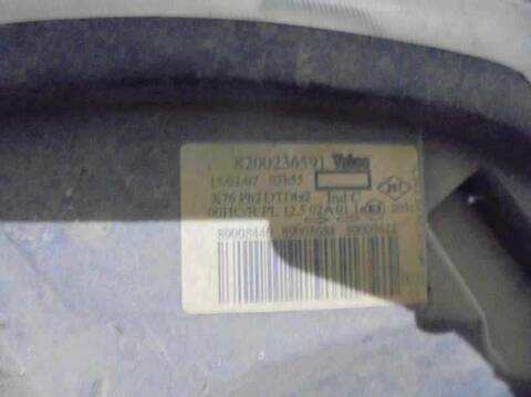 Foto 3ª: Faro Derecho Renault Kangoo AUTHENTIQUE 61CV 45KW [K9K U7] (2007)