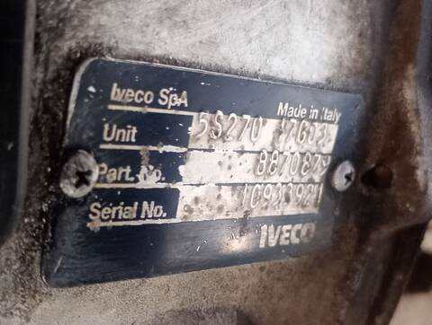 Foto 2ª: Caja Cambios Iveco Daily 35 C 12 35 S 12 AEKA14A1 AEKA14AA AEKA64A1 ... 116CV 85KW [F1AE0481B] (2003)