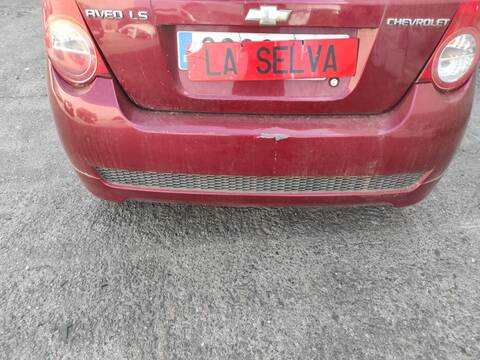 Paragolpes Trasero Chevrolet Aveo B12D1 HATCHBACK