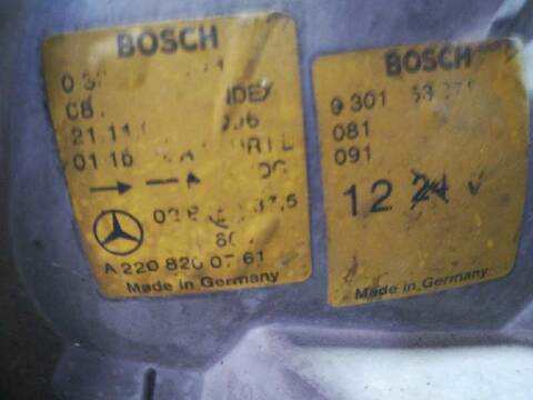 Foto 1ª: Faro Izquierdo Mercedes Clase S 220 400 CDI 220.028) BERLINA 250CV 184KW [OM628960] (2000)