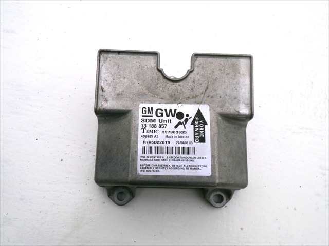 Foto 1ª: Centralita Airbag Opel Astra 1.6 G MODELO H, 2003-2010 [Z16XEP] (2007)