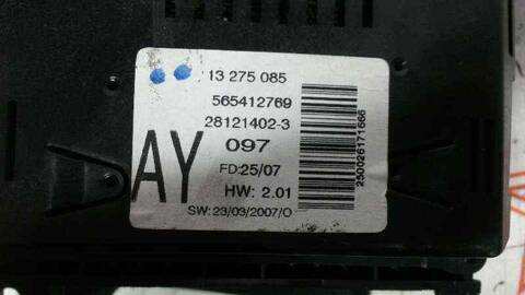 Pantalla Multifuncion Opel Astra SPORT 101CV 74KW