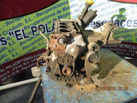 Foto 3ª: Bloque Motor Renault Laguna 1.9 DCI DIESEL CAT 100CV 74KW [F9Q N7] (2003)