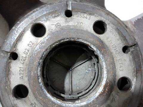 Foto 3ª: LLanta Chapa Mercedes Clase S 220 320 - 350 CDI 4-MATIC 221.080) BERLINA 235CV 173KW [642932] (2006)