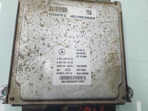 Foto 2ª: Centralita Motor ECU Mercedes Sprinter 310/313/316 CDI 906.135) 129CV 95KW [651955 EURO5] (2010)