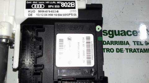 Foto 2ª: Elevalunas Eléctrico Trasero Derecho Audi A3 2.0 TDI AMBIENTE 140CV 103KW [BKD] (2005)