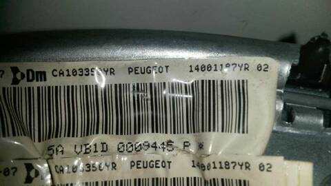 Foto 3ª: Airbag Delantero Izquierdo Peugeot Expert MIXTO L2 120CV 88KW [RHK] (2007)