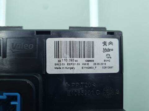 Foto 2ª: Centralita Motor ECU Citroen Berlingo SHINE M 102CV 75KW [YH01] (2018)