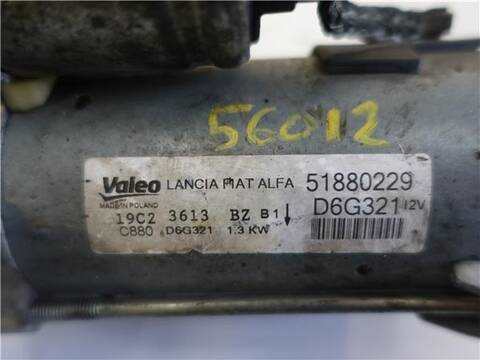 Foto 3ª: Motor de Arranque Opel Combo 1.3 CARGO L1H1 2 4T 90CV 66KW [263A2000] (2012)