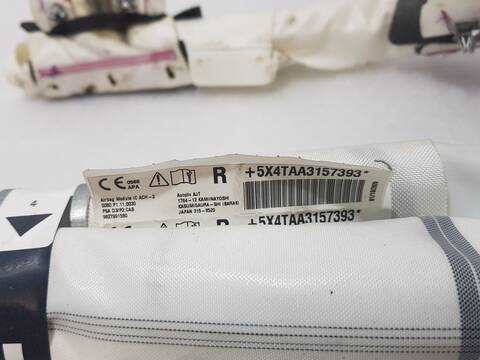 Foto 3ª: Airbag Cortina Delantero Derecho Peugeot 208 ALLURE 101CV 74KW [HN05] (2020)