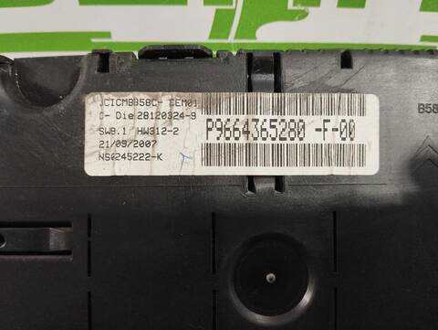 Foto 2ª: Cuadro de Instrumentos Citroen C4 1.6 16V HDI FAP 109CV [9HZDV6TED4] (2007)