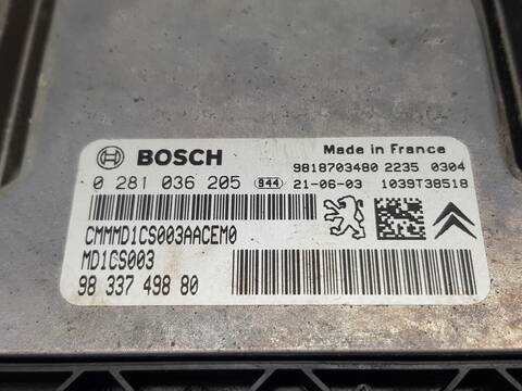 Foto 2ª: Centralita Motor ECU Citroen Jumpy CLUB XL (1995)