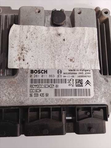 Foto 2ª: Centralita Motor ECU Citroen C4 1.6 HDI [D/9HX] (2005)