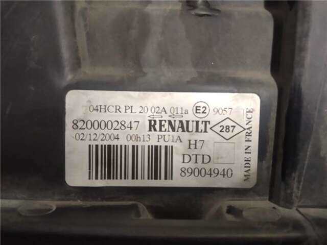 Foto 3ª: Faro Derecho Renault Laguna 1.6 EXPRESSION [1.6 LTR. - 79 KW]