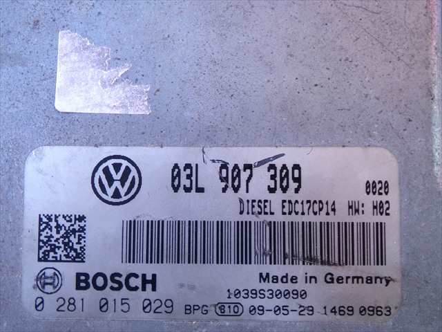 Foto 2ª: Centralita Motor ECU Volkswagen Passat 2.0 TDI 2005-2011 [CBD] (2009)