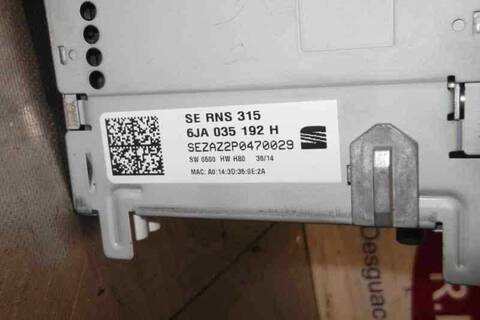 Foto 2ª: Sistema Audio Radio CD Seat Toledo ERENCE 105CV 77KW [CAY] (2015)